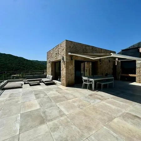 Вилла Somptueuse D'architecte Avec Vue Кампоморо